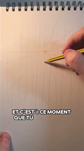 Perspective à un point de fuite #dessin #perspective #tuto #art #artist