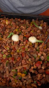 90K views · 1.2K reactions | Delicioso buche en discada! #comida #recetas #parrilla #parrillada #carne #salsa #tacos #chef | Toque y Sazón | Facebook