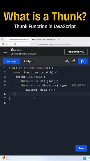 Thunk Function in JavaScript