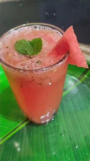 Watermelon 🍉 Juice #watermelonjuice #shorts