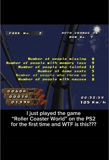 Exploring Roller Coaster World on PS2 for the First Time