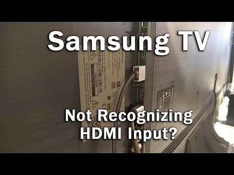 Samsung TV Not Recognizing HDMI Input? EASY Fix