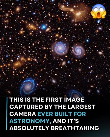 crazy world | 🤯 The Universe Just Got a High-Res Upgrade! 🌌 ​Behold the FIRST LIGHT image from the Legacy Survey of Space and Time (LSST) Camera at the... | Instagram