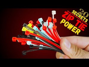 Discover 20 Amazing Zip Tie Hacks: Secrets for Your Daily Life!