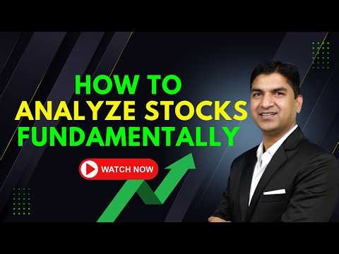 Fundamental Analysis for Beginners 📊 | Complete Stock Market Guide (Hindi) |#stockmarket #stocks