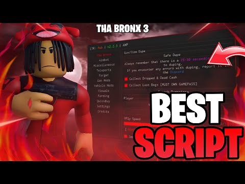 🔥 Tha Bronx 3 SCRIPT | Gun Dupe, Auto Farm, Silent Aim, !! (BEST)