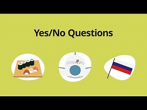 Grammar Tutorial - Yes/No questions