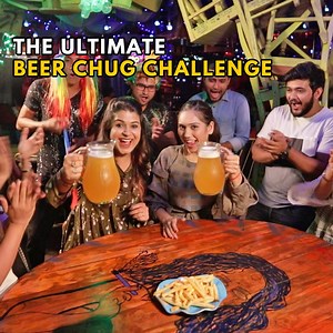 220K views · 1K reactions | The most EPIC beer challenge is here! Chug this 1 litre beer at Imperfecto RuinPub Ansal Plaza and get the second at 799! So, who are you challenging? | EatTreat | Facebook