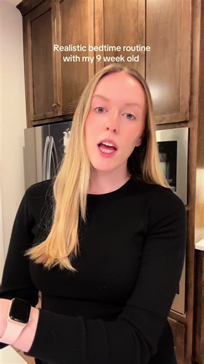 Realistic Bedtime Routine with My 9-Week-Old