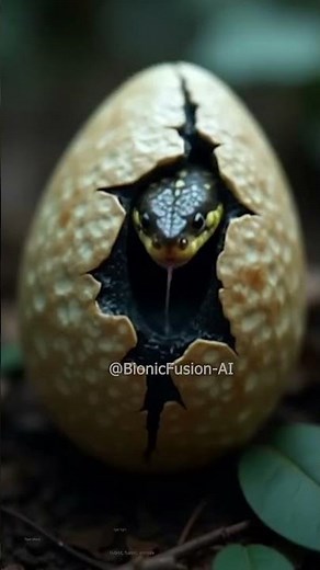 Real Snake Egg Hatching Caught on Camera! 👀 #snake