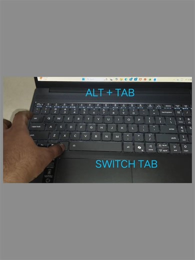 Switch between TAB/Apps shortcut in laptop #shorts #viral #viralvideo #viralshorts