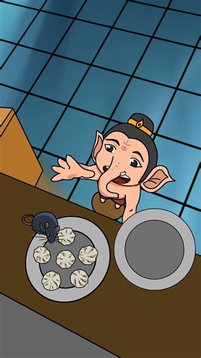 modak 😋 #animation #shortanimation #short