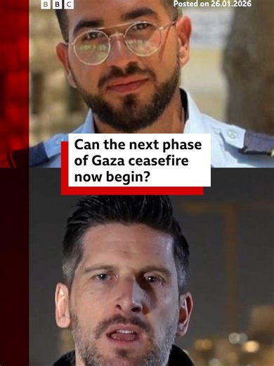 Israel says it's retrieved the body of the last hostage in Gaza, paving the way for the next phase of US President Donald Trump's peace plan to get under way. #Gaza #Israel #DonaldTrump #Hostages #RanGvili #BBCNews