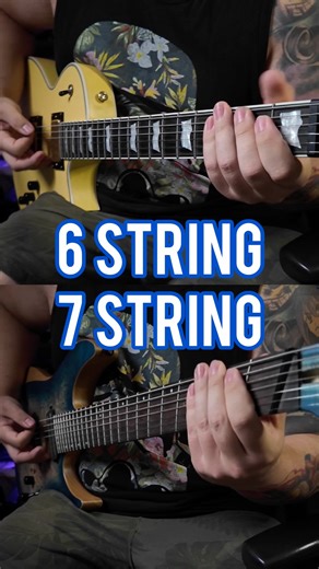 Den Den on Instagram: "Battery Riff Comparison🤘- 6 String Vs. 7 String #guitar #metallica #comparison #6string #7string #6stringguitar #7stringguitar #metalriffs #metalriff #thrashmetal #thrash #guitarriffs #guitarriff #riffs #riff #metal #music #amp #espltd #espltdguitars #espguitars #espguitar #ltdguitars #schecter #schecterguitars #schecterguitar #guitartok #guitargram #iloveguitar #instaguitar"