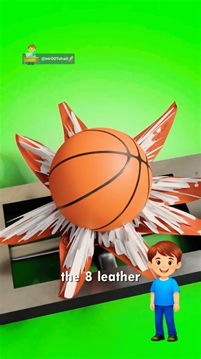 How Basketballs Are Actually Made🏀🤔| Facts | Shorts |