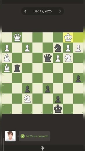 Today's puzzle solution #chess