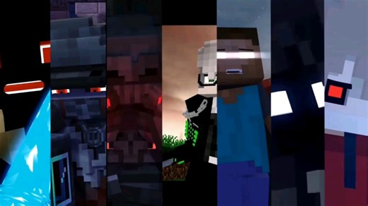 【我的世界动画剪辑】《Domineering men's team》