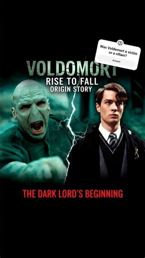 How Tom Riddle Became Voldemort #Shorts, #HarryPotter