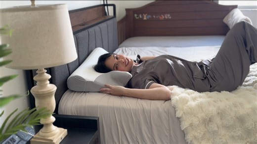 Watch Effective Cervical Neck Pillow for Sleeping | Review and Test on Amazon Live