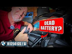 BMW R1250 GS & GSA Battery Replacement | Step-by-Step Guide