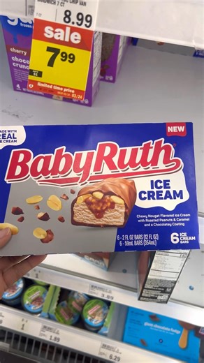 Baby Ruth Ice Cream BARS🤪