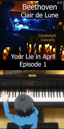 Beethoven and Your Lie in April: Candlelight Concerts and Piano Performances