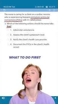 NCLEX question breakdown with Dr. Emily | PVCs | NCLEX Bootcamp