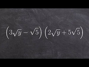 Applying Foil to Multiply Two Binomial Radical Expressions