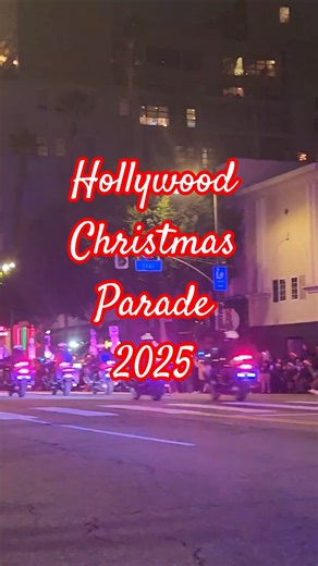 Hollywood Christmas Parade 2025
