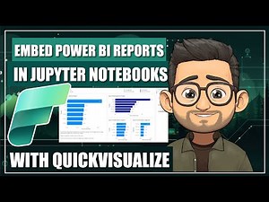 QuickVisualize in Microsoft Fabric: Embed PowerBI Reports in Jupyter Notebooks
