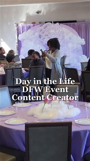 Day in the Life: DFW Event Content Creator