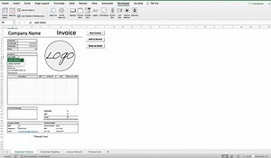 Invoice Template - Simple Business Invoice, Small Business Template, Modern Client Invoice, Editable Template, Catering Invoice With Macros - Etsy