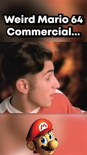 Funny old Mario 64 commercial! 🍄 #mario #nintendo #nostalgia | Cakehoarder