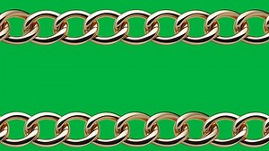 Looping Chain Animation Video On Green Stock Footage Video (100% Royalty-free) 3698762297 | Shutterstock