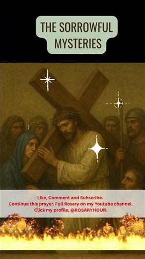 Sorrowful Mysteries - Virtual Rosary - Tuesdays and Fridays ‪@Rosaryhour‬