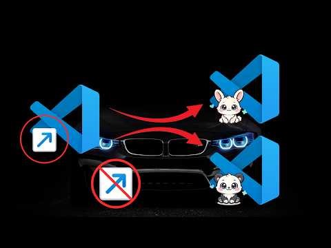 របៀបប្ដូរសញ្ញា shortcut | How customize shortcut icon