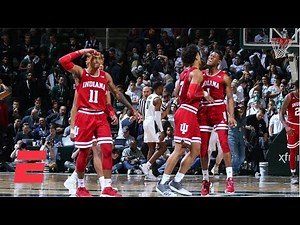Indiana shocks No. 6 Michigan State with overtime victory | College Basketball Highlights