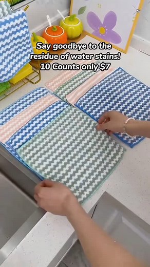 523 reactions · 57 shares | ✨ Clean smarter, not harder! ✨ Our Microfiber Cleaning Cloths make every surface sparkle. Super soft, ultra-absorbent, and reusable — perfect for kitchen, glass, or electronics. A must-have in every home!  Tap the link in bio to shop now! #HomeEssentials #CleaningHacks #MicrofiberCloth #EcoFriendlyLiving #DailyCleaning #ReusableCloth #CleanHome #TidySpace #SmartCleaning #ShopNow | Hominique | Facebook