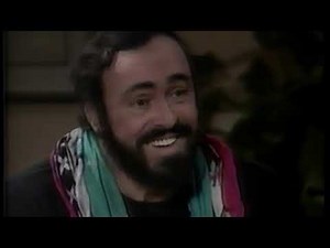Luciano Pavarotti - Interview 1991 (Lincoln Center)