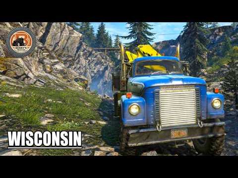 Fleetstar vs. Wisconsin: Can the OG Truck Finish "Shelter on the Hill"? | SnowRunner