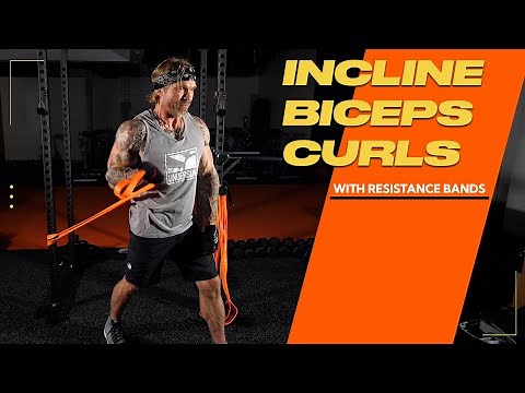 ARMS | Single Arm Biceps Curls with Resistance Bands