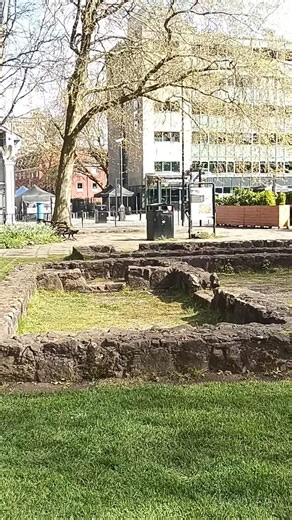 Roman Soldiers Once Walked Here #castlefield #history #shorts