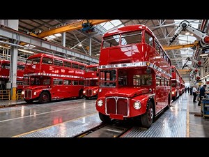 How Routemaster Double‑Decker Buses Are Manufactured | Inside the London Bus Factory (Full Process)