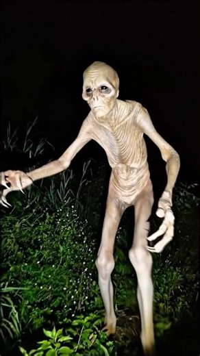 The House Where an Alien Mysteriously Appeared#alien#ufo