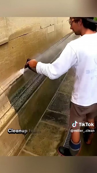 Cleaning Dirty Walls in a Long-Neglected Church