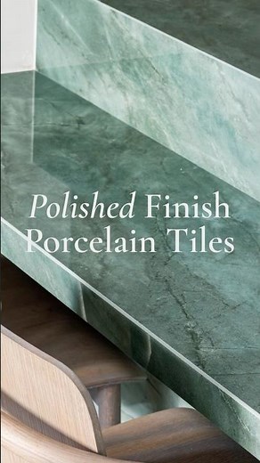 Exotic Green: Polished Porcelain Slabs by Atlas Plan