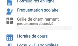 Changement de programme
