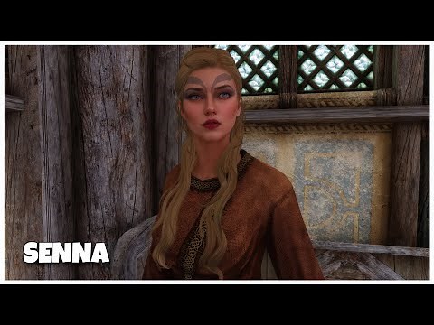 The Hottest Skyrim Mod: Senna The Stunning Female Breton Priestess Of Dibella Follower