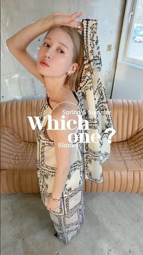 みんなはどれが好き？もうすぐ発売するよ🌼#clane #26ss #shorts #松本恵奈