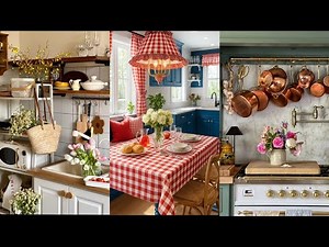 Cozy Cottage Farmhouse Kitchens 🌷 Vintage Country Ideas for Small Spaces 🌾✨️